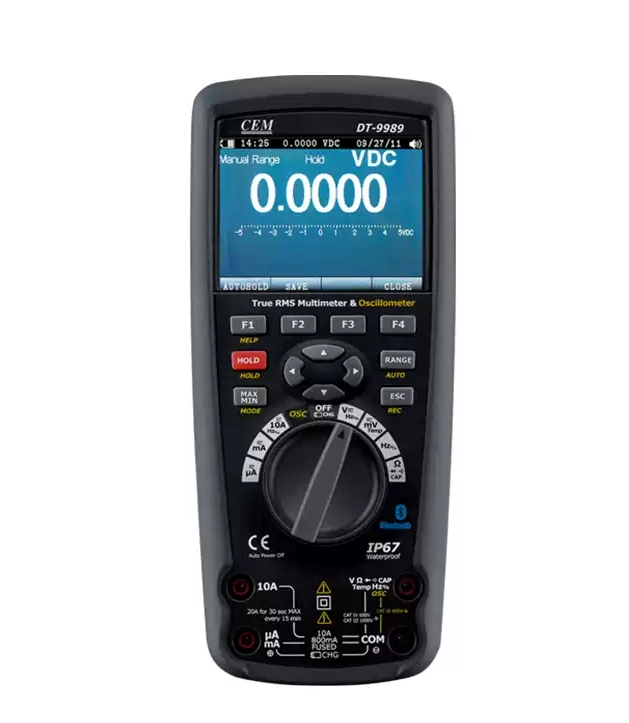 CEM华盛昌 彩屏数字示波万用表 DT-9989