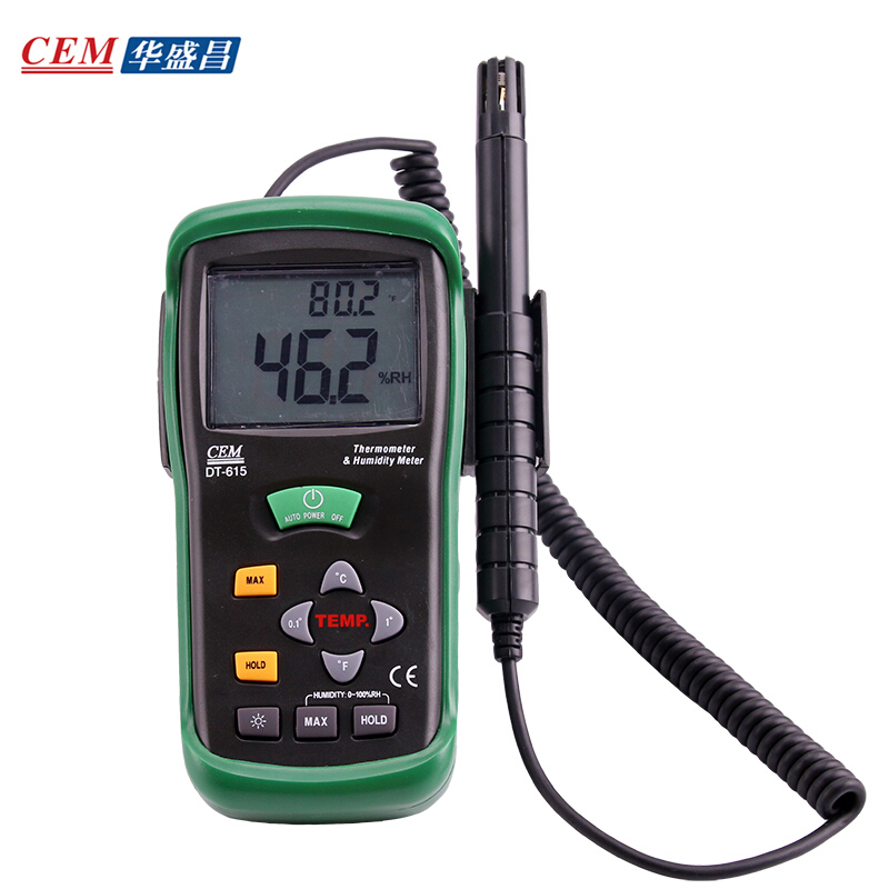 CEM华盛昌  二合一专业温湿度仪具有温度/湿度测量 DT-615
