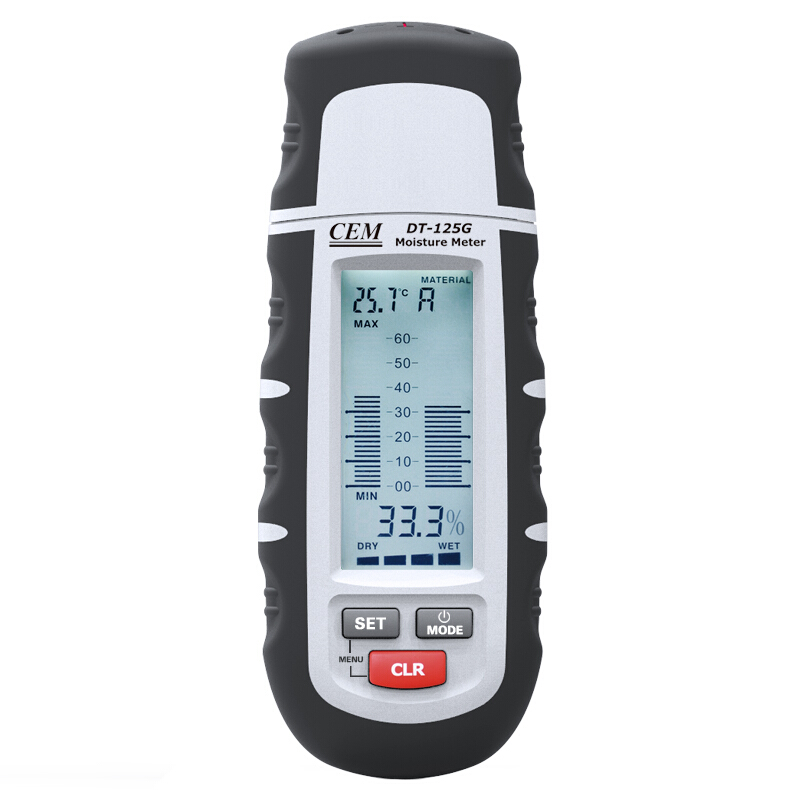 CEM华盛昌 专业型水分湿度测试仪 DT-125G