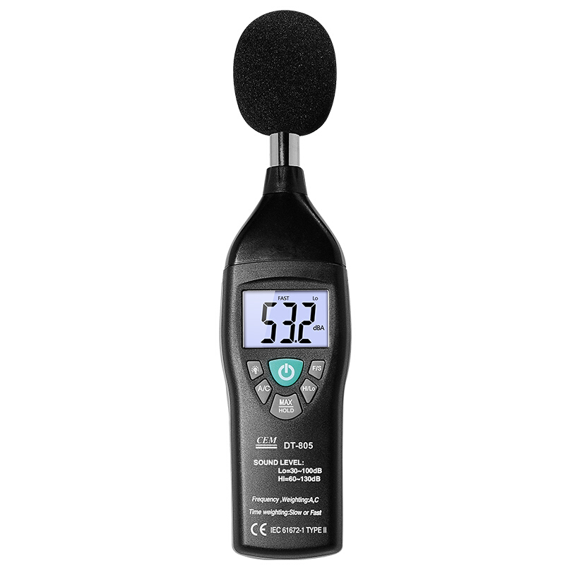 CEM华盛昌 噪音计 DT-805