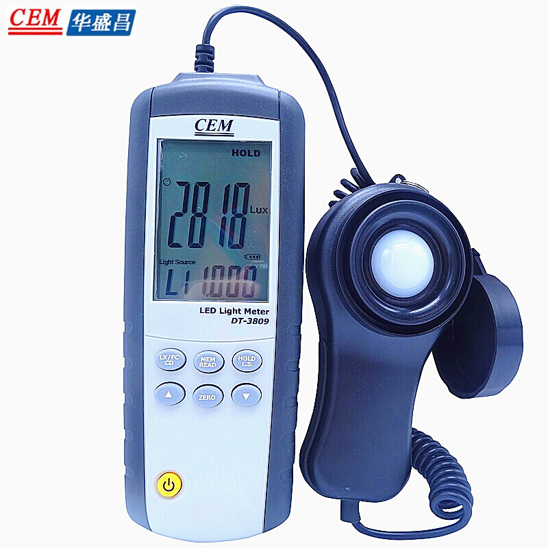 CEM华盛昌 LED强度测试仪 DT-3809