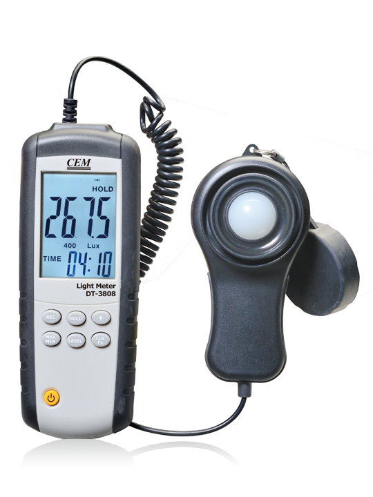 CEM华盛昌 带USB接口的新型照度计 DT-3808