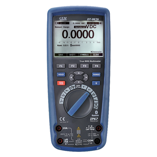 CEM华盛昌 专业真有效值工业级数字万用表 DT-9939