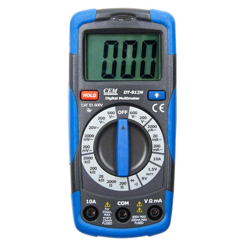 CEM华盛昌 小型数字万用表 DT-912N