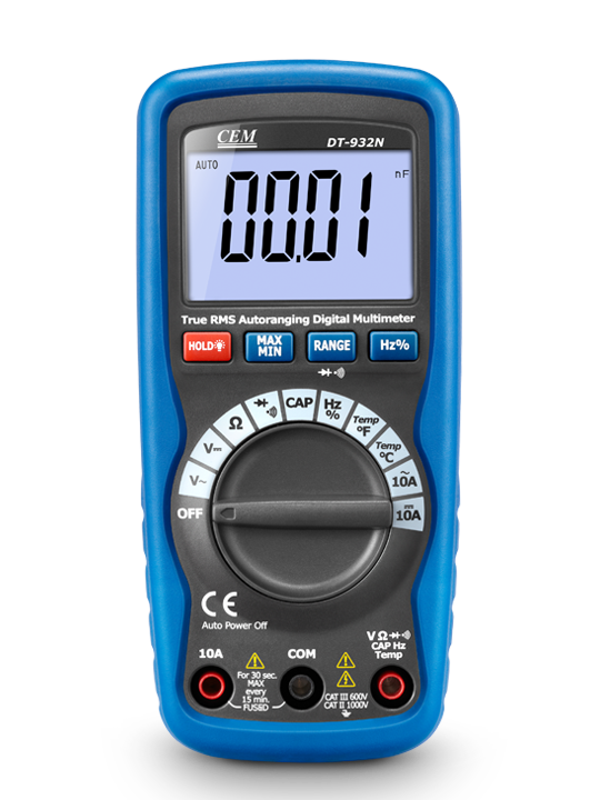 CEM华盛昌 基本型数字万用表 DT-931N
