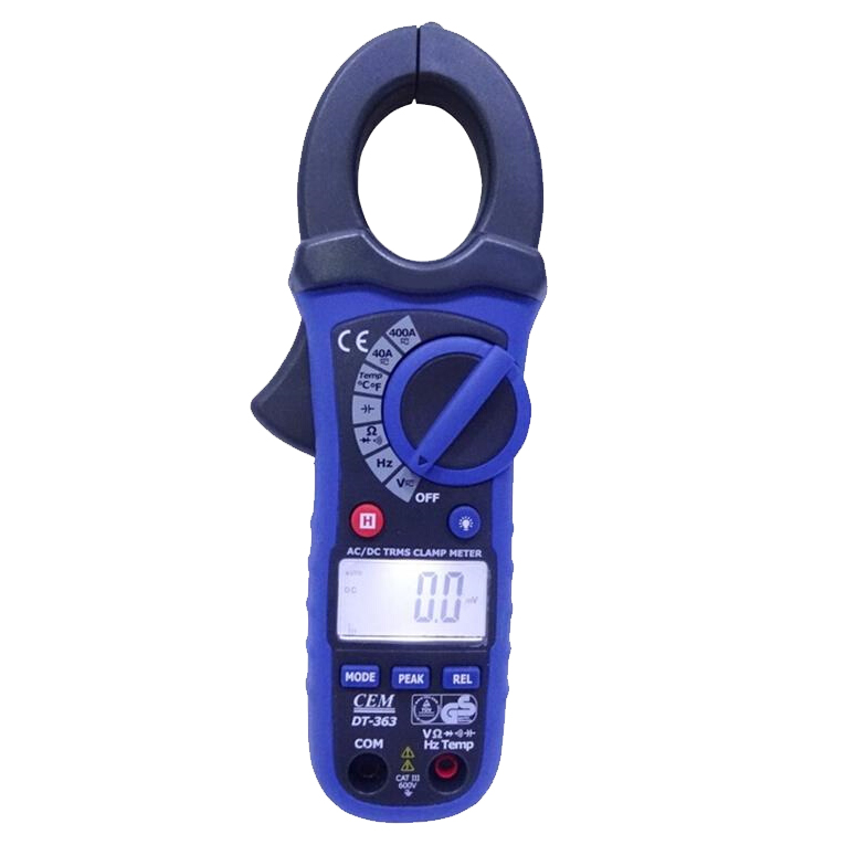 CEM华盛昌 自动量程交直流数字钳型表 DT-363