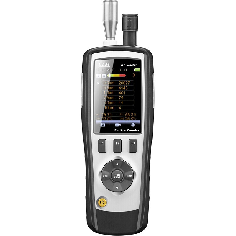 CEM华盛昌 DT-9883M 粉尘颗粒物检测pm2.5甲醛检测仪空气质量计数器