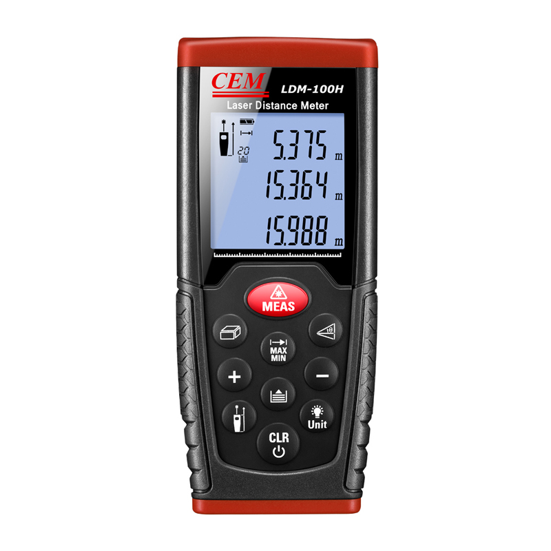CEM华盛昌 智能激光测距仪 LDM-100H